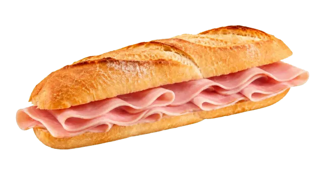 Bocadillo de jamón dulce