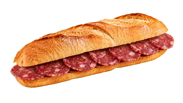 Bocadillo de salchichón