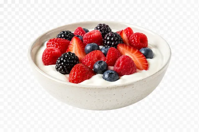 Yogur natural con frutos